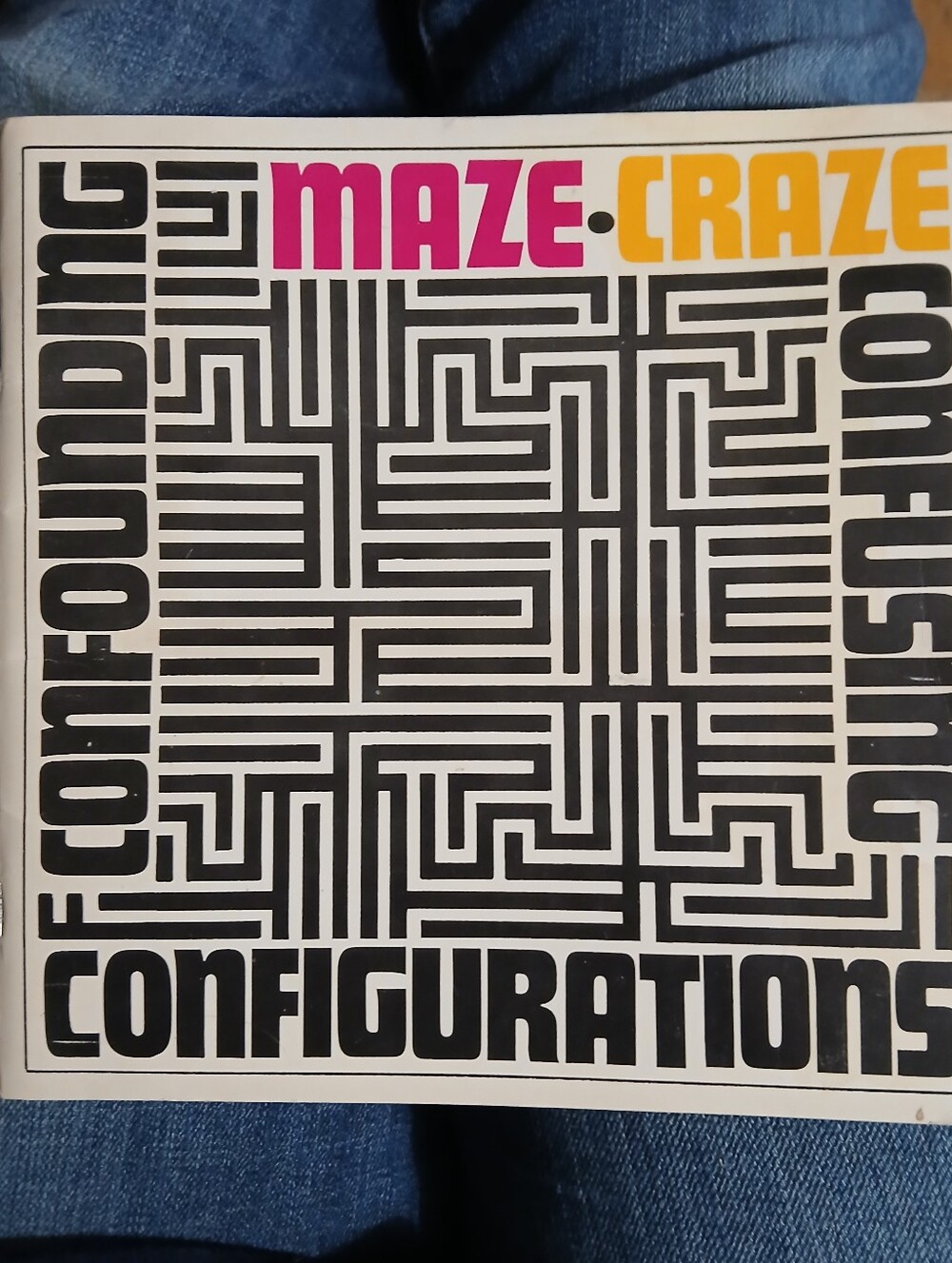 VTG 1971 Unused Maze Craze PB Designs